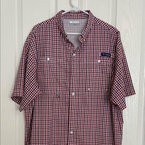 Columbia Men’s Button Down Fishing Shirt XL